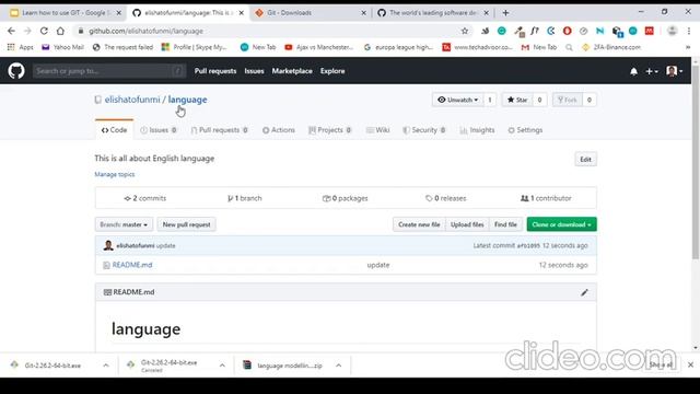 GitHub with git bash on windows (Beginners) смотреть онлайн