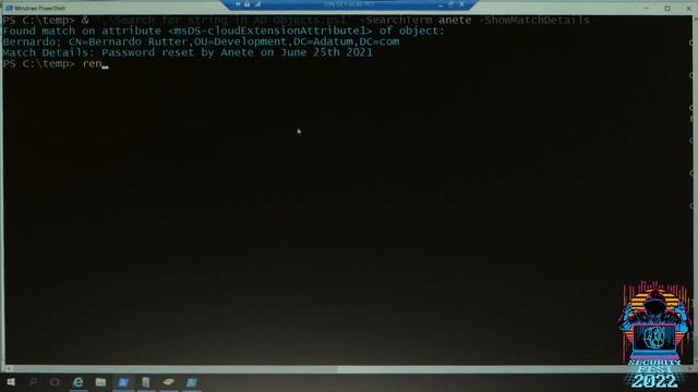 Microsoft Mainframe - HacKtive Directory Forensics - Yossi Sassi [Security Fest 2022] смотреть онлайн