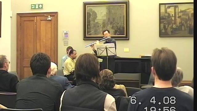 Martinu - Sonata for Flute and Piano 2nd and 3rd Mvts. смотреть онлайн