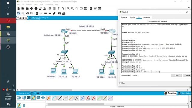 How To Configure Basic Routing (Static Route) on Cisco Packet Tracer смотреть онлайн