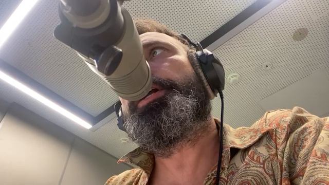 Диктор на футбольном матче. Стадион Динамо.