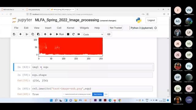 Lab 2 : Python Tutorial (Image Processing & Plots) | 13.01.22 | Prof. J H Paik смотреть онлайн