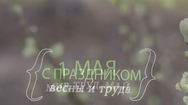 Поздравление с Первомаем! смотреть онлайн