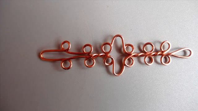 КОЛЬЦО из медной проволоки на мозаике Wire Wrap смотреть онлайн