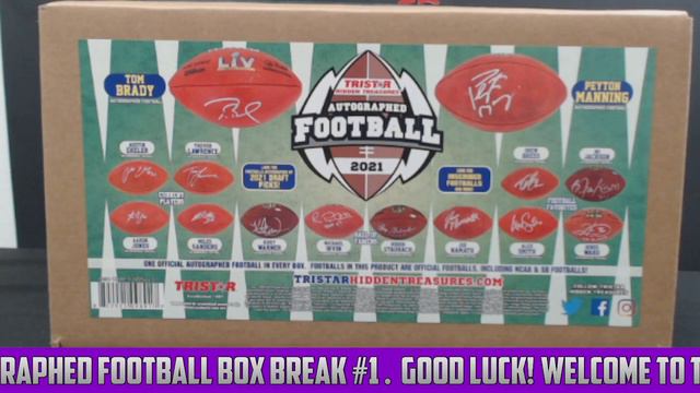 2021 TriStar Hidden Treasures Autographed Football Box Break #1