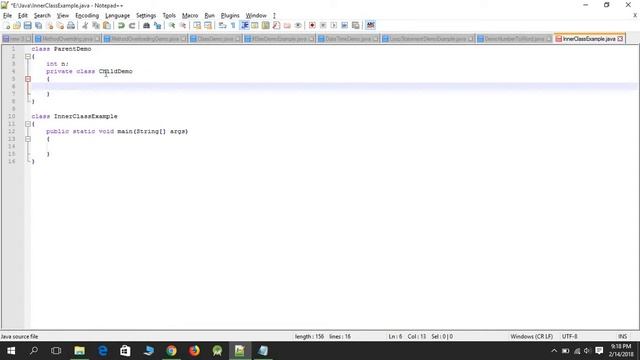 Java Nested Classes and Java Inner Classes Tutorial смотреть онлайн