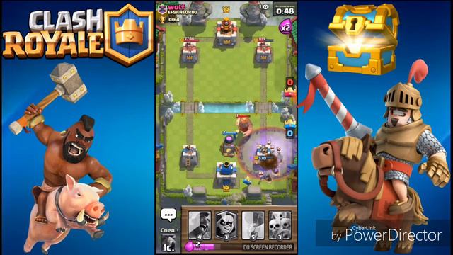 Хог+Бандитка+три мухи.Часть #2.Clash Royale!!! смотреть онлайн