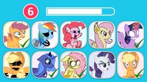 FNF Guess My Little Pony Character by Their Voice | Pinkie Pie, Apple Jack, Princess Luna, Rarity