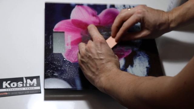 Выравнивание масляных камней KosiM на порошке карбида кремния.