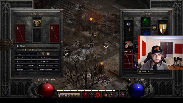 Diablo 2 Resurrected Live Stream Farming on Controller [PC] смотреть онлайн