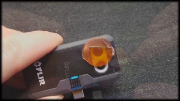 Увеличение тепловизионого разрешения. Flir One PRO + ZnSe