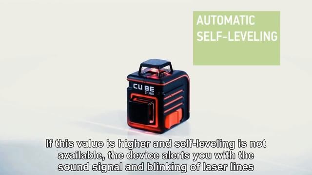 Laser level ADA CUBE 2-360