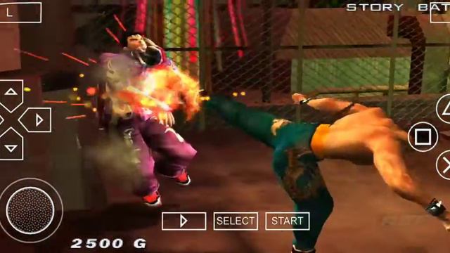 Tekken 5 Dark Resurrection Marshall Law Story Game-play With Ending