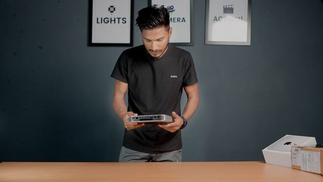 Mac Mini M2 Pro Unboxing and Quick Review in Hindi | Ajay K Meena смотреть онлайн
