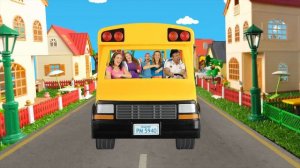 Wheels on the Bus - Колеса в автобусе - Детские стишки и песенки для детей