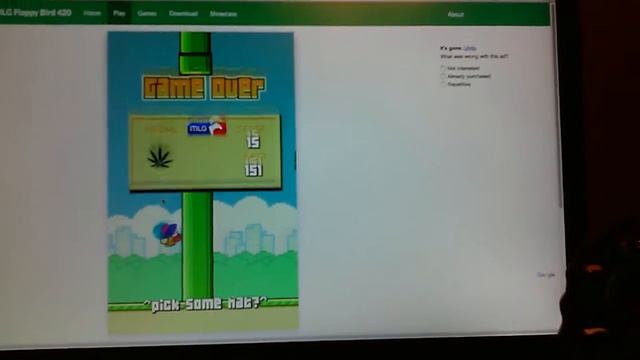 Mlg Flappy Bird: 2FUNNY4ME смотреть онлайн