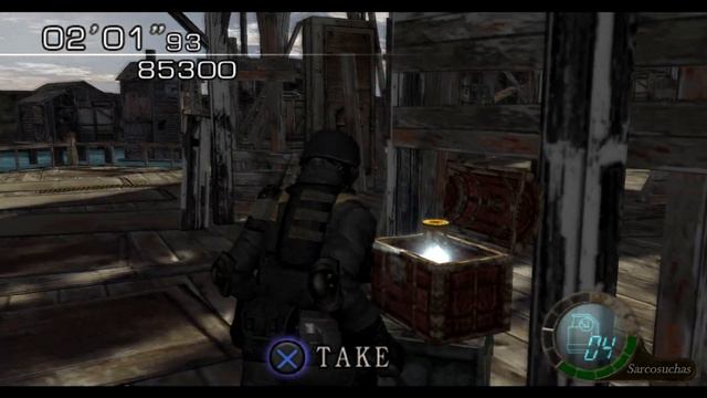 RE4 PS2 Mercenaries - HUNK - Waterworld - 152,000 смотреть онлайн