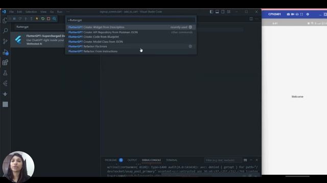 FlutterGpt Extension in VSCode | FlutterGpt | How to use FlutterGpt in VSCode смотреть онлайн