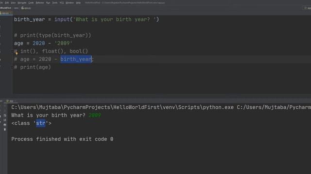 Type conversion in python | Data type casting | Python Tutorial for Beginners [Hindi/Urdu] смотреть онлайн