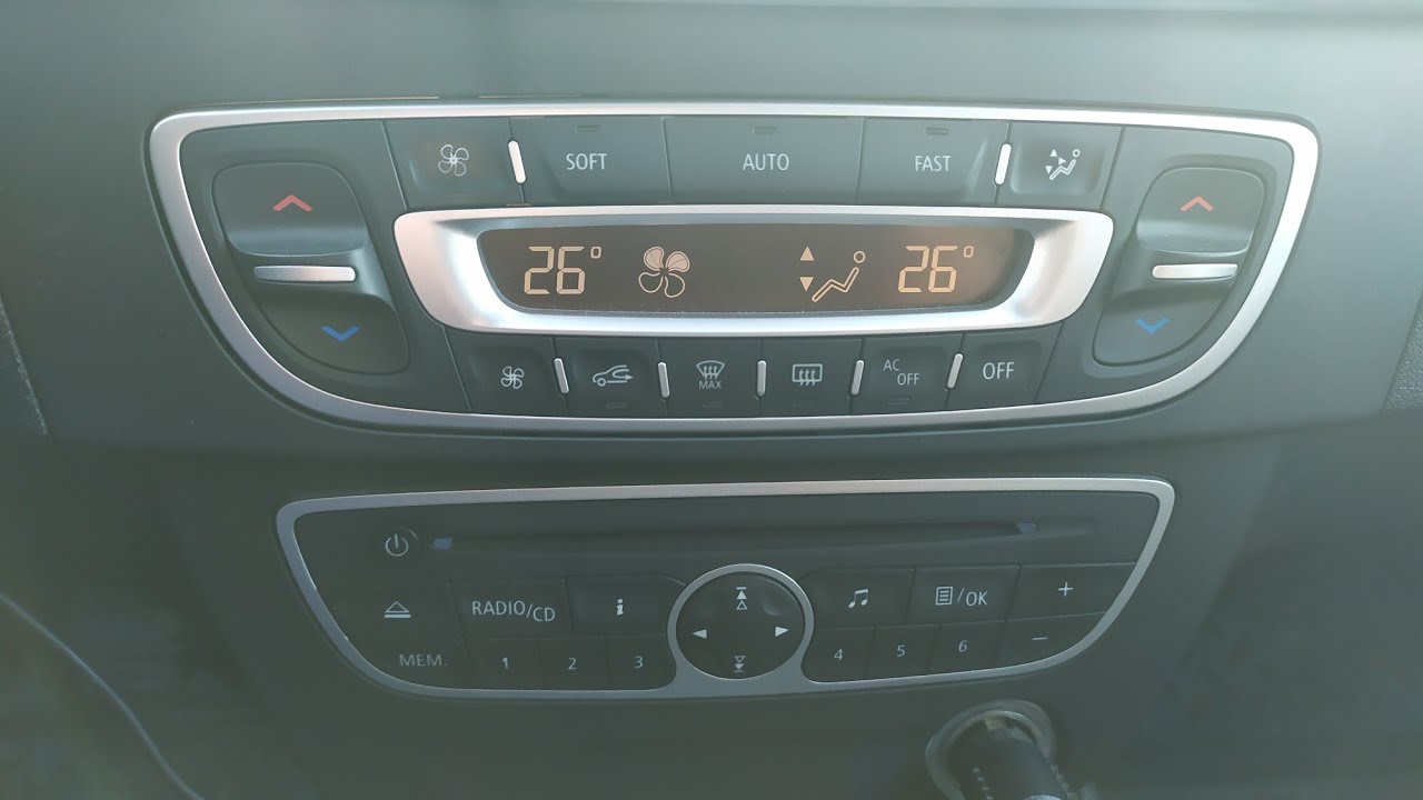 Рено Флюенс климат контроль зимой смотреть онлайн