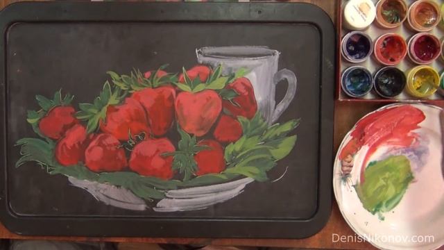 клубника на меловой доске смотреть онлайн