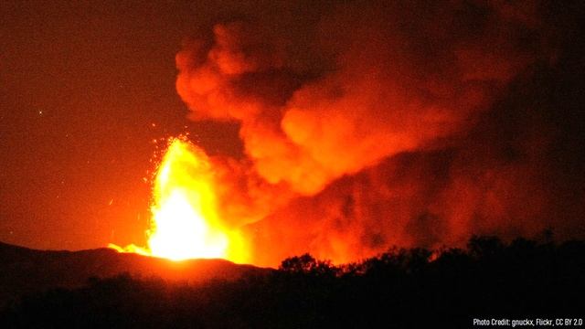 Mount Etna Volcano Eruption Update; 1 Kilometer High Lava Fountains, Pyroclastic Flows смотреть онлайн