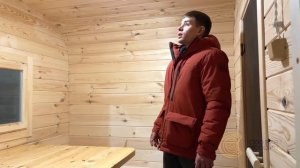 Баня-бочка квадро: обзор 4-х метровой бани квадро для клиента из Выксы