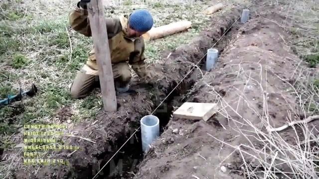 Установка столбов для забора смотреть онлайн