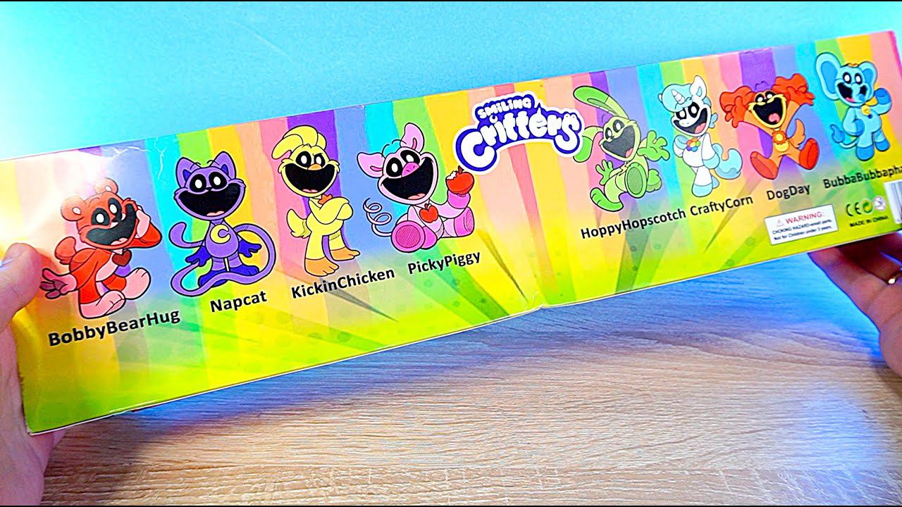 ТВАРИ Улыбающиеся Зверьки smiling critters Poppy Playtime Набор смотреть онлайн