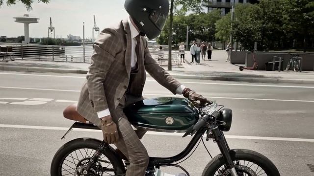 2024 NEW METORBIKE CAFE RACER | EV WITH V8 ENGINE SOUND смотреть онлайн