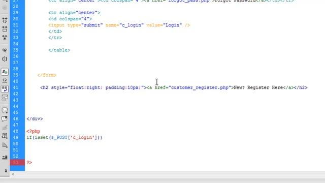 E-Commerce website in PHP & MySQL in Urdu/Hindi part 31 creating the login script смотреть онлайн