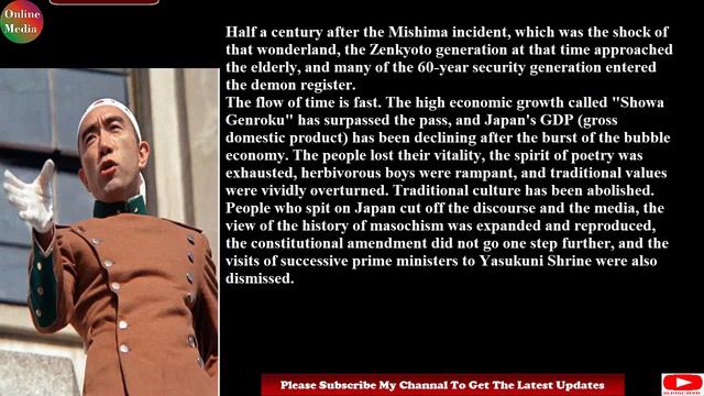 #Yukio Mishima Speech At The Ground Self Defense Force#|#news Of Japan Today#|＃陸上自衛隊でスピーチをする三島由紀夫＃