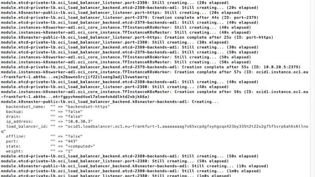 Oracle Cloud terraform kubernetes смотреть онлайн