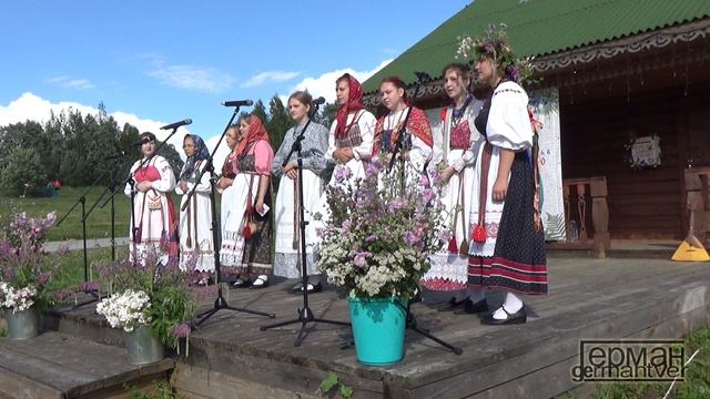 Ансамбль "ЛАДИЦА" на этно-фестивале "Иванов День макушка лета" 2024. смотреть онлайн