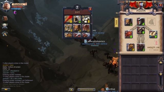 Albion Online H&S Gank in dungeon / Ганг в данже смотреть онлайн