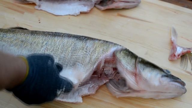 Тушеная рыба и уха. Добываем, разделываем и готовим СУДАКА. Fish cutting methods. смотреть онлайн