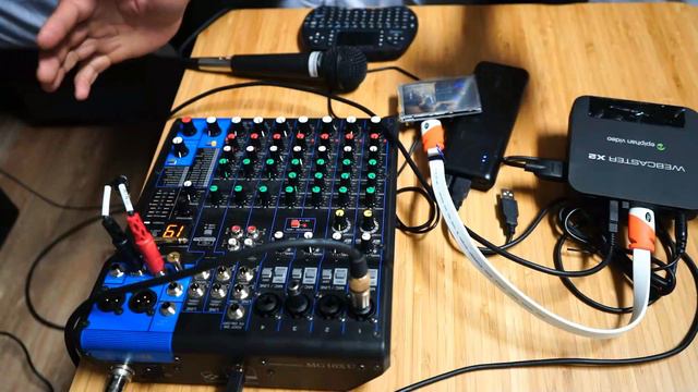 Webcaster X2 USB audio Live Stream смотреть онлайн