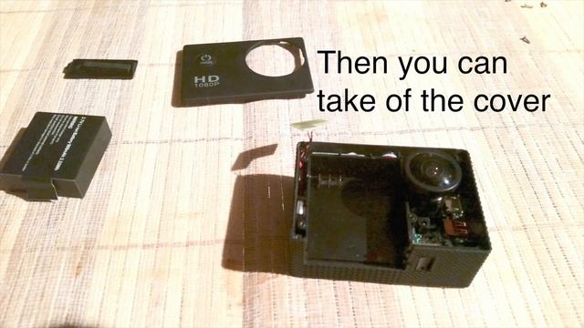 Replacing the lens of the SJCAM SJ4000 | Quick Guide смотреть онлайн