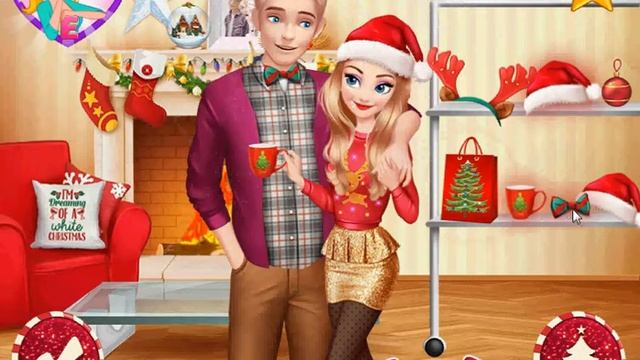 A Magic Christmas with Elsa and Jack (Волшебное Рождество с Эльзой и Джеком) - Мультик для Девочек смотреть онлайн