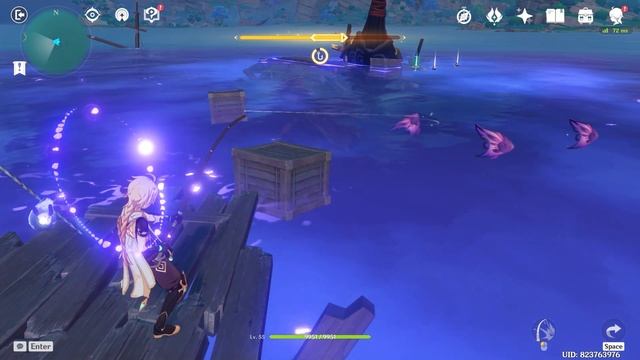 Raimei Angel Fish Location On Inazuma