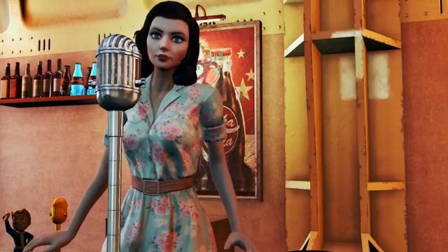 Fallout 4 Elizabeth sings "Train, Train!" смотреть онлайн