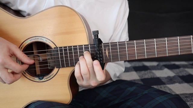 I put my capo on the 13th fret and this happened смотреть онлайн