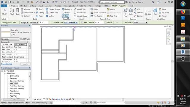 Revit 2018 Basic Floor Plan For Beginners смотреть онлайн
