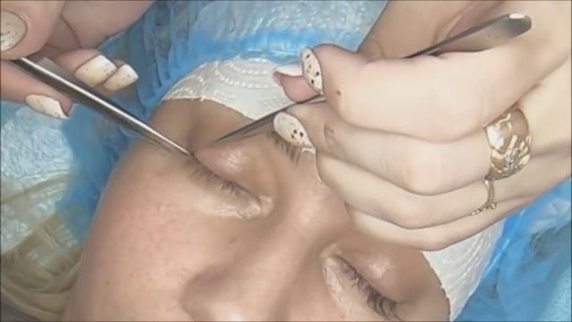 МАСТЕР КЛАСС.СНЯТИЕ НАРАЩЁННЫХ РЕСНИЦ ДВУМЯ ПИНЦЕТАМИ. БЕЗ РЕМУВЕРА. УЧИМСЯ ВМЕСТЕ. смотреть онлайн