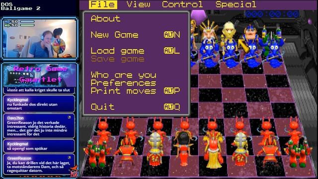 Retro Game Gauntlet [Part: 225 d] - DOS - Ballgame 2, Battle Chess 4000 смотреть онлайн