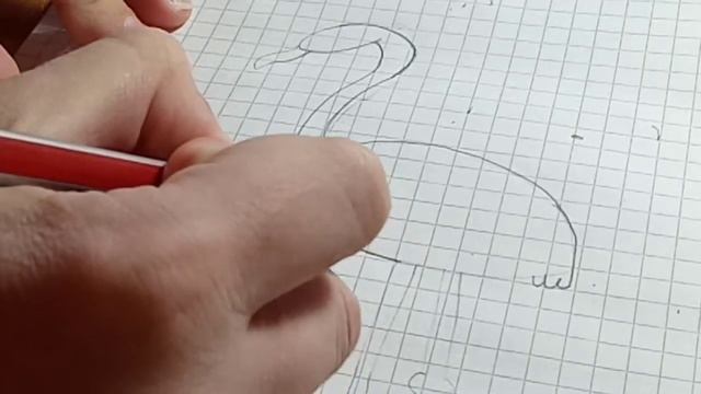 Как легко нарисовать фламинго. Урок. смотреть онлайн