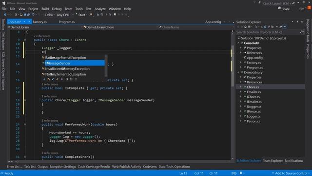 Design Patterns_ Dependency Inversion Principle Explained Practically in C# смотреть онлайн