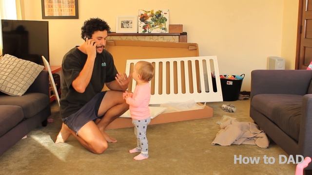 HOW TO PUT TOGETHER A FLAT PACK COT смотреть онлайн