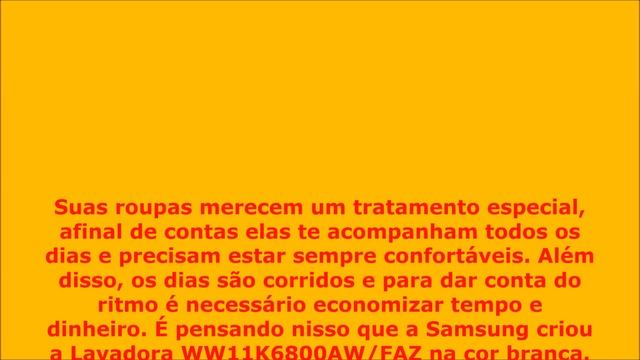 Lavadora de Roupas Samsung смотреть онлайн