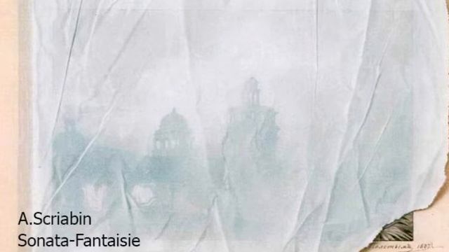 A.Scriabin: Sonata -fantaisie gis-moll -исполняет Мария Гамбарян смотреть онлайн